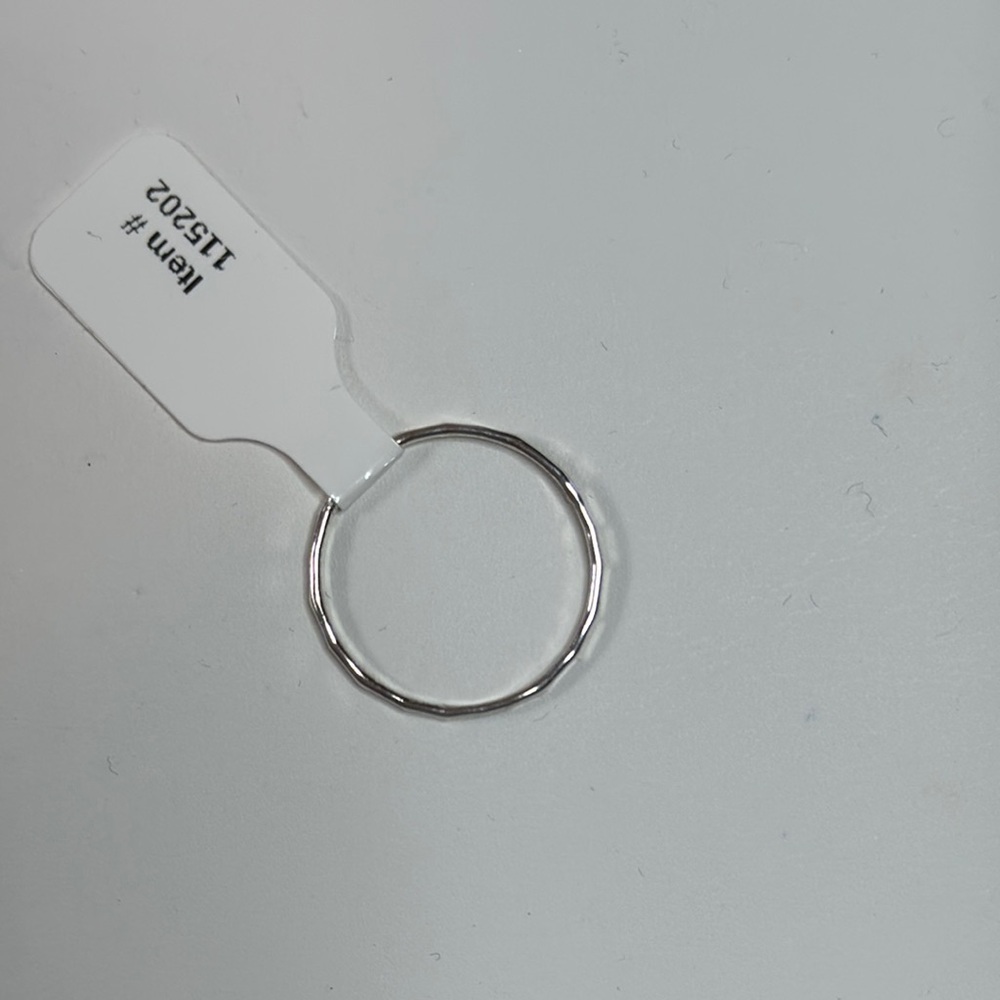 Sterling Silver Round Rings - Picture 3 of 4
